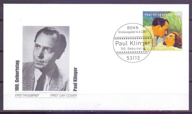 Znaczek Niemcy 2007 Mi 2611 FDC