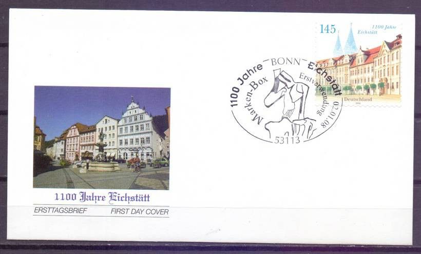 Znaczek Niemcy 2008 Mi 2643 FDC