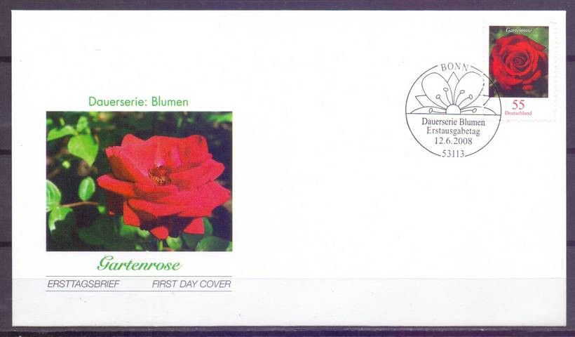 Znaczek Niemcy 2008 Mi 2669 FDC