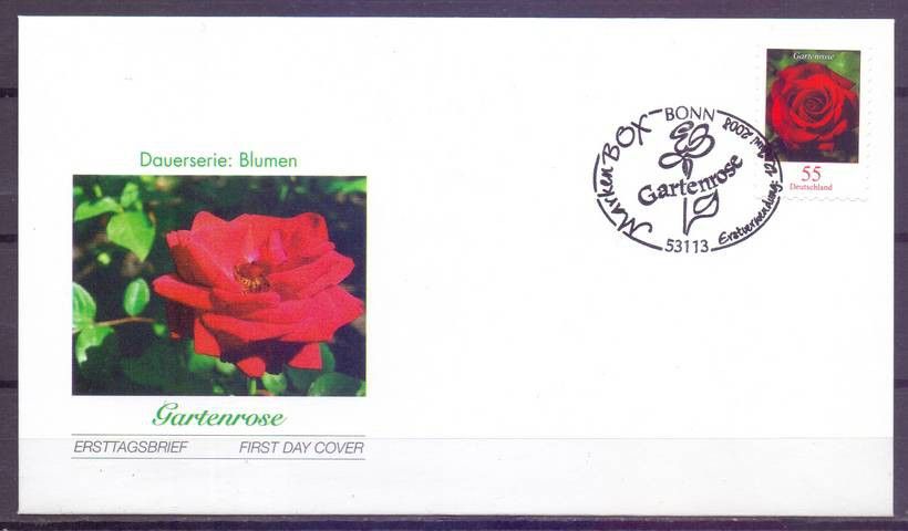 Znaczek Niemcy 2008 Mi 2675 FDC