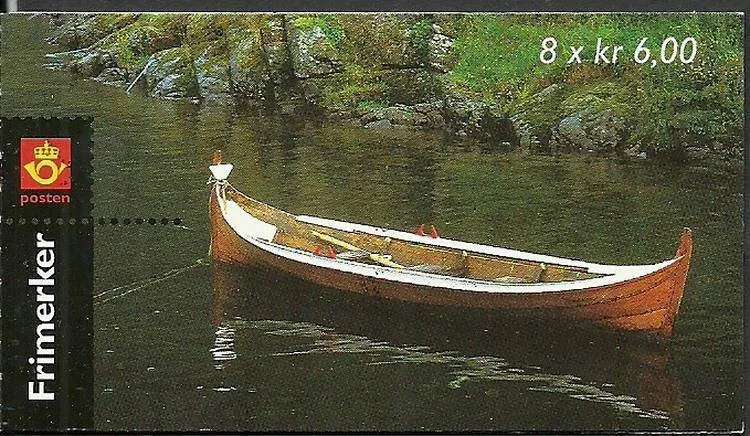 Znaczek Norwegia 1997 Mi mh 1248 Stemplowane