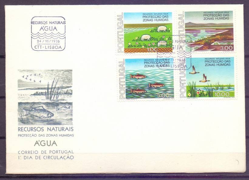 Znaczek Portugalia 1976 Mi 1335-1338 FDC