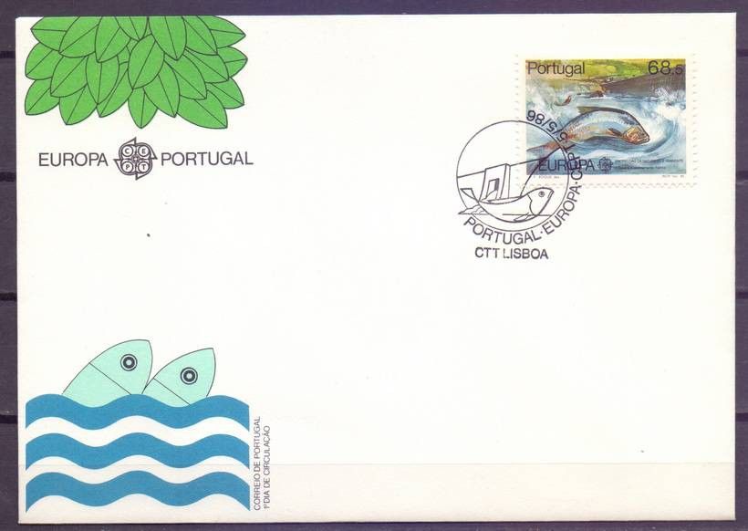 Znaczek Portugalia 1986 Mi 1690 FDC