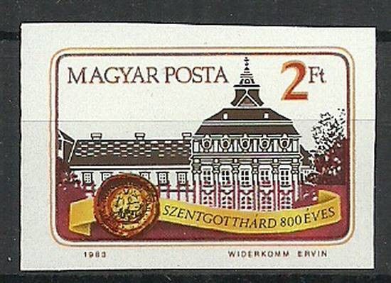 Znaczek Węgry 1983 Mi 3608B Czyste **