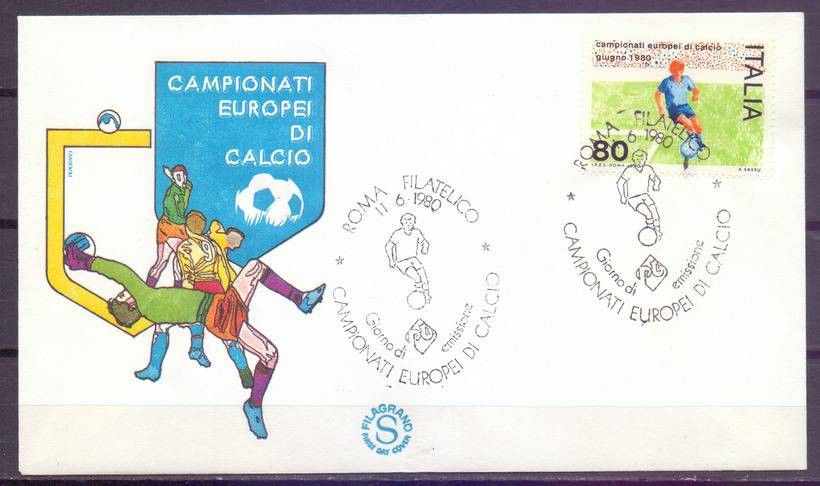Znaczek Włochy 1980 Mi 1693 FDC