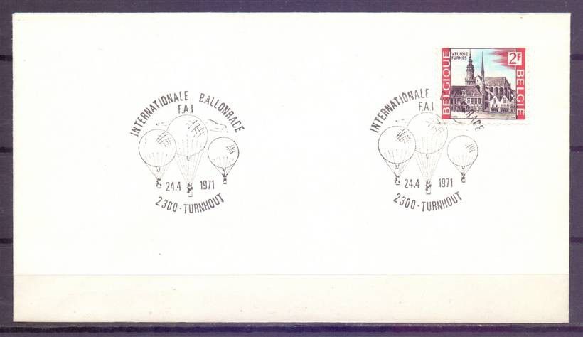 Znaczek Belgia 1971 Mi 1560 FDC