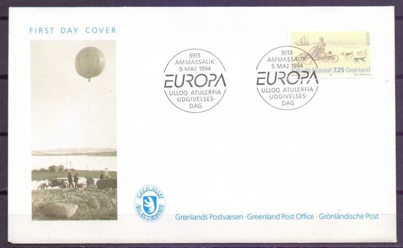 Znaczek Grenlandia 1994 Mi 248 FDC