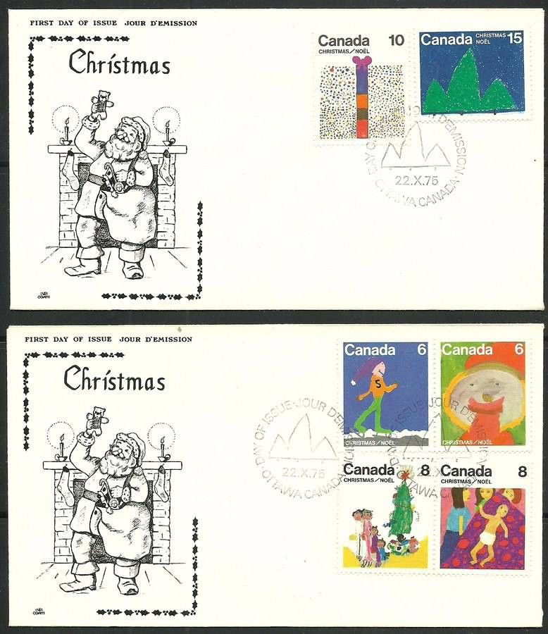 Znaczek Kanada 1975 Mi 610-615 FDC