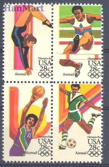 Znaczek USA 1983 Mi 1636-1639 Czyste **