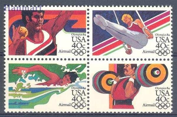 Znaczek USA 1983 Mi 1622-1625A Czyste **