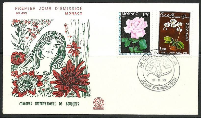 Znaczek Monako 1979 Mi 1393 FDC