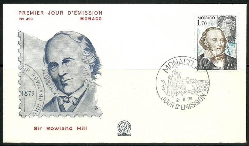Znaczek Monako 1979 Mi 1396 FDC