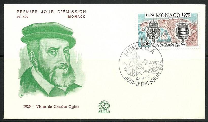 Znaczek Monako 1979 Mi 1400 FDC