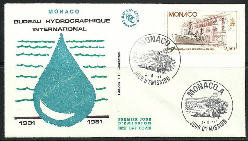 Znaczek Monako 1981 Mi 1479 FDC