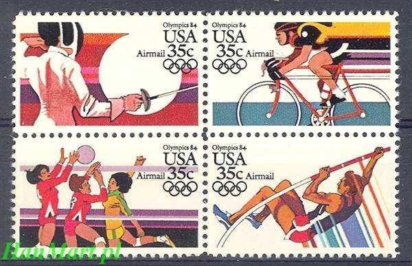 Znaczek USA 1983 Mi 1665-1668 Czyste **