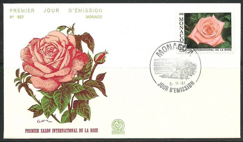 Znaczek Monako 1981 Mi 1498 FDC