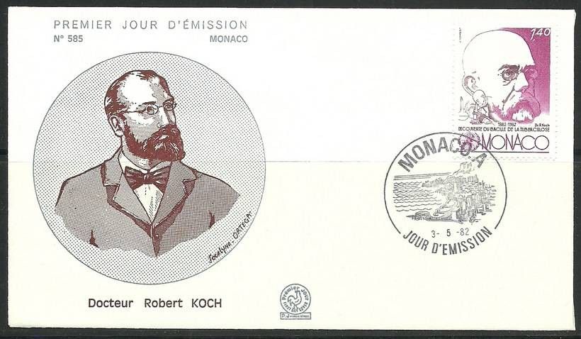 Znaczek Monako 1982 Mi 1537 FDC
