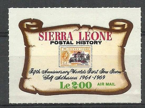 Znaczek Sierra Leone 1969 Mi 448 Czyste **