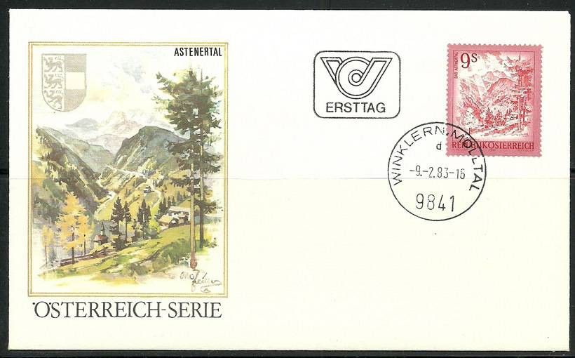 Znaczek Austria 1983 Mi 1730 FDC