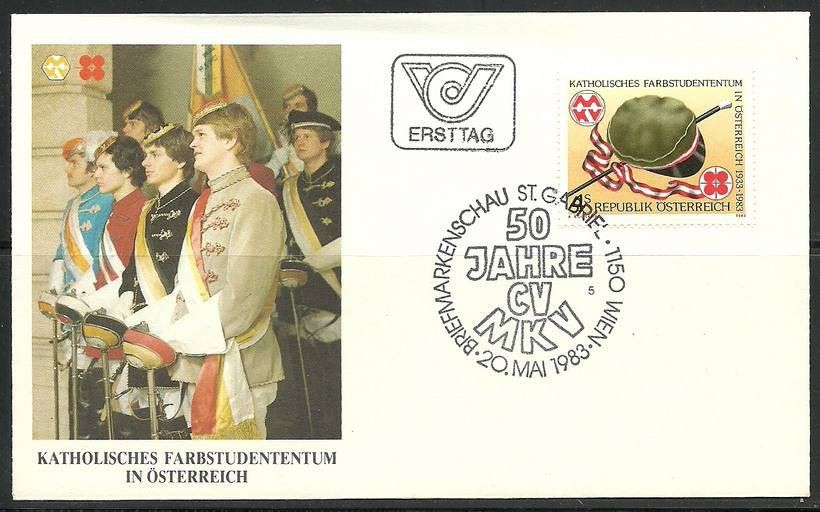 Znaczek Austria 1983 Mi 1739 FDC