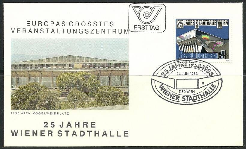 Znaczek Austria 1983 Mi 1742 FDC