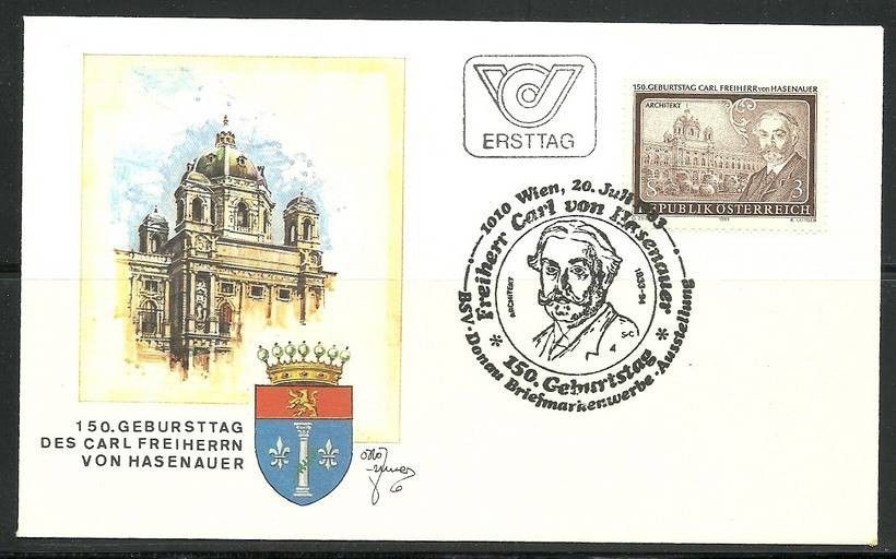 Znaczek Austria 1983 Mi 1746 FDC