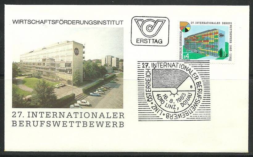 Znaczek Austria 1983 Mi 1747 FDC