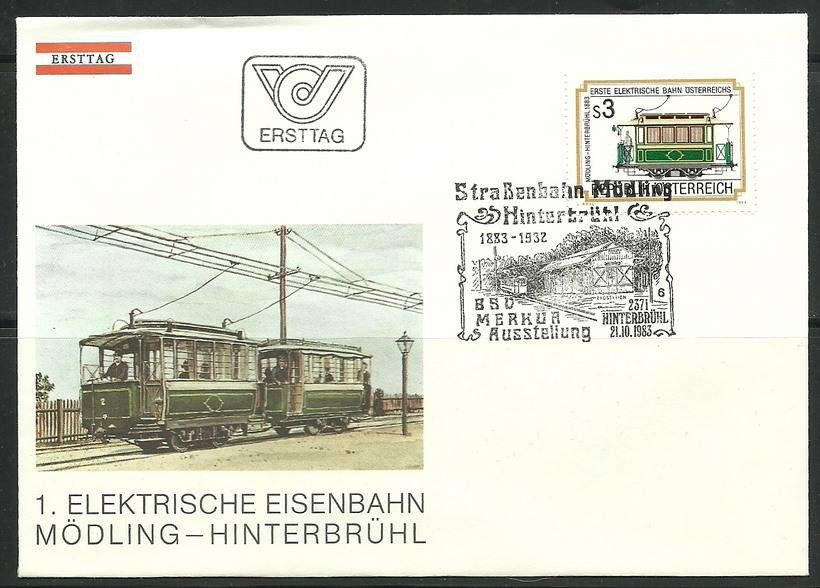 Znaczek Austria 1983 Mi 1757 FDC
