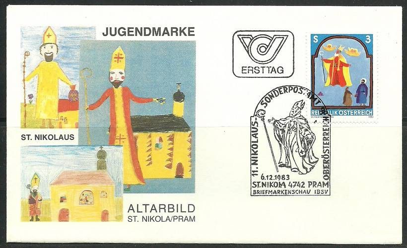 Znaczek Austria 1983 Mi 1761 FDC