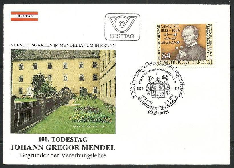 Znaczek Austria 1984 Mi 1763 FDC