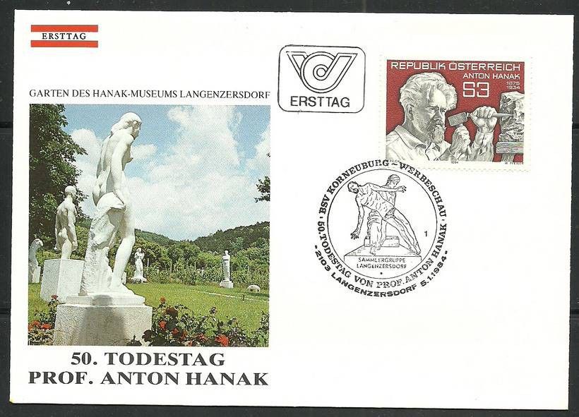 Znaczek Austria 1984 Mi 1764 FDC