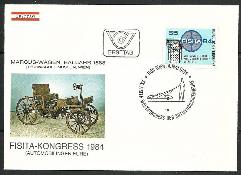 Znaczek Austria 1984 Mi 1770 FDC