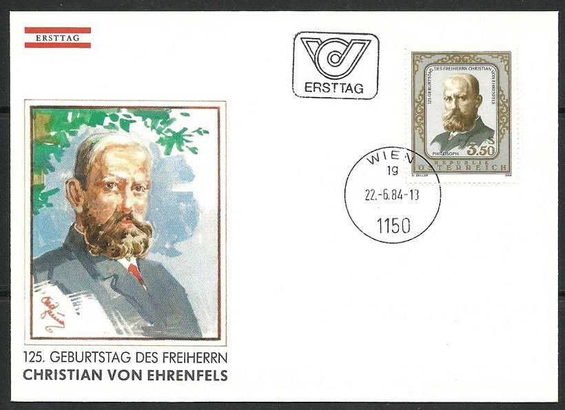 Znaczek Austria 1984 Mi 1782 FDC