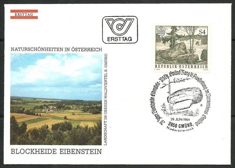 Znaczek Austria 1984 Mi 1784 FDC