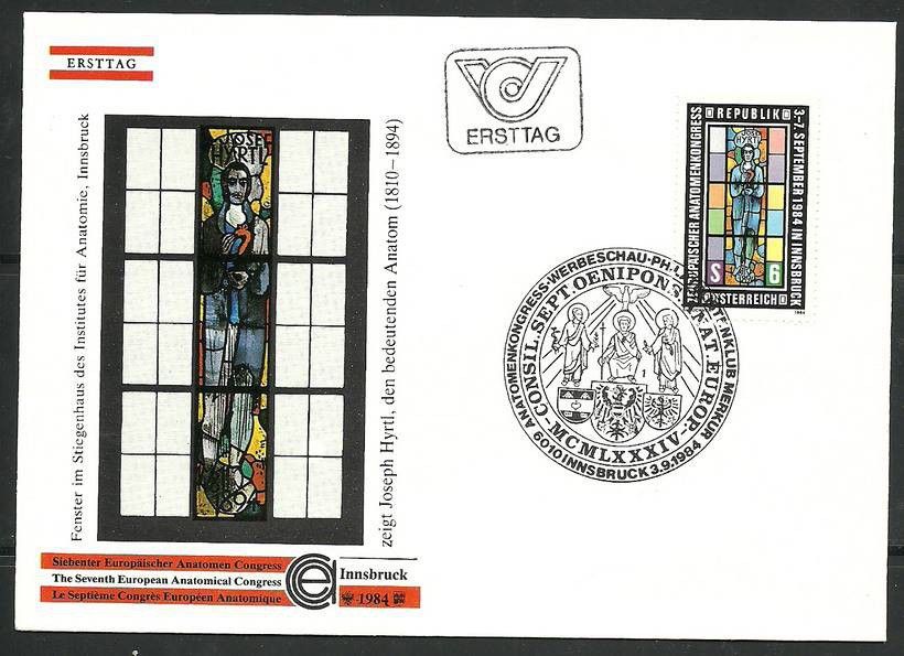 Znaczek Austria 1984 Mi 1790 FDC