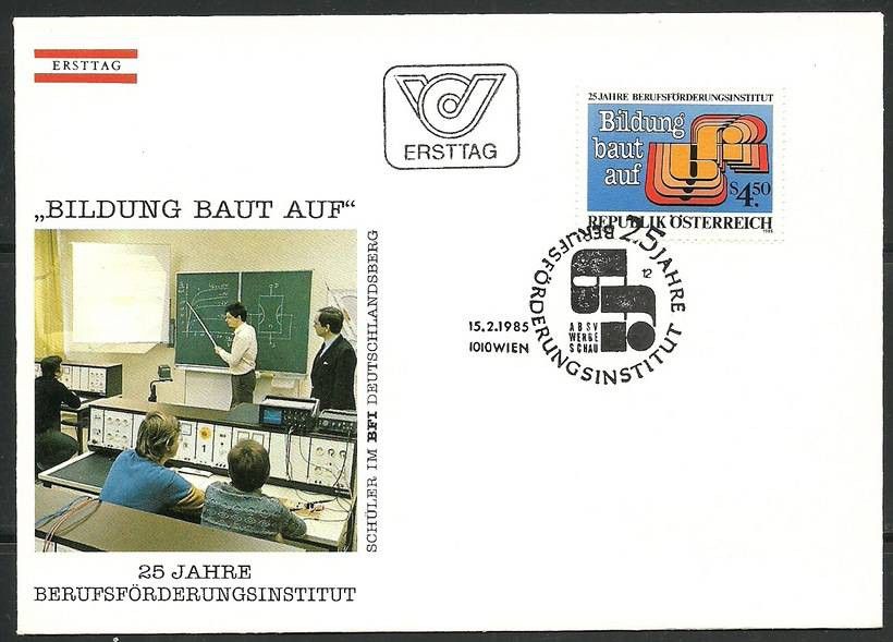 Znaczek Austria 1985 Mi 1804 FDC