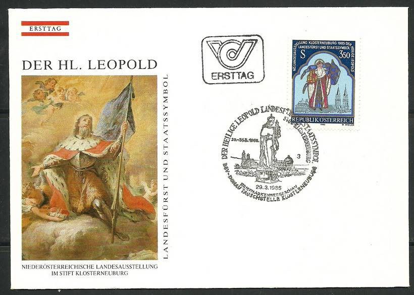 Znaczek Austria 1985 Mi 1808 FDC