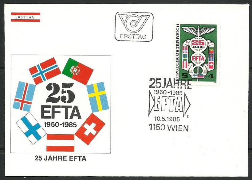 Znaczek Austria 1985 Mi 1813 FDC