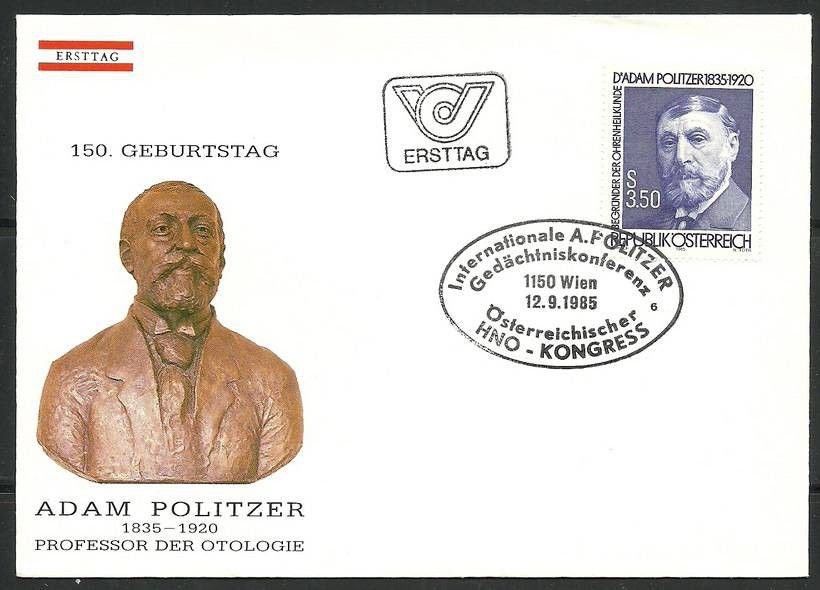 Znaczek Austria 1985 Mi 1826 FDC