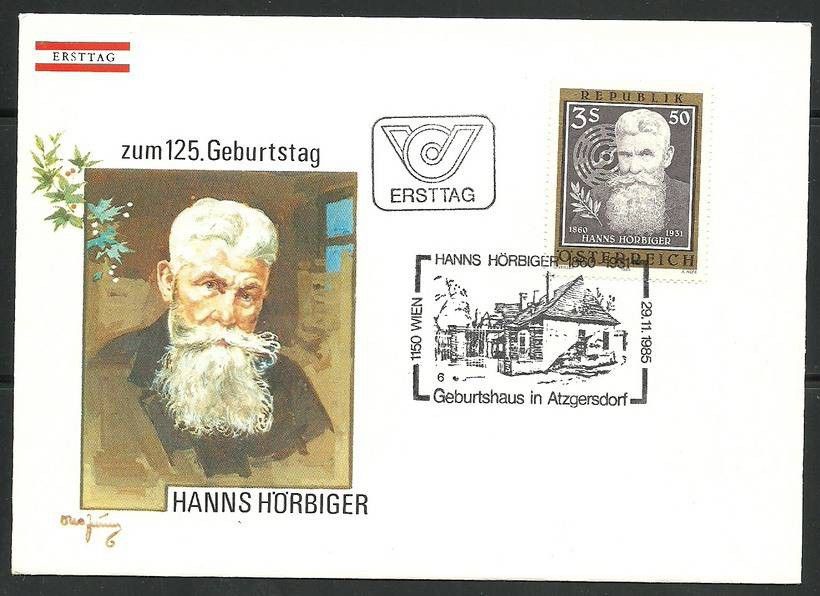 Znaczek Austria 1985 Mi 1833 FDC