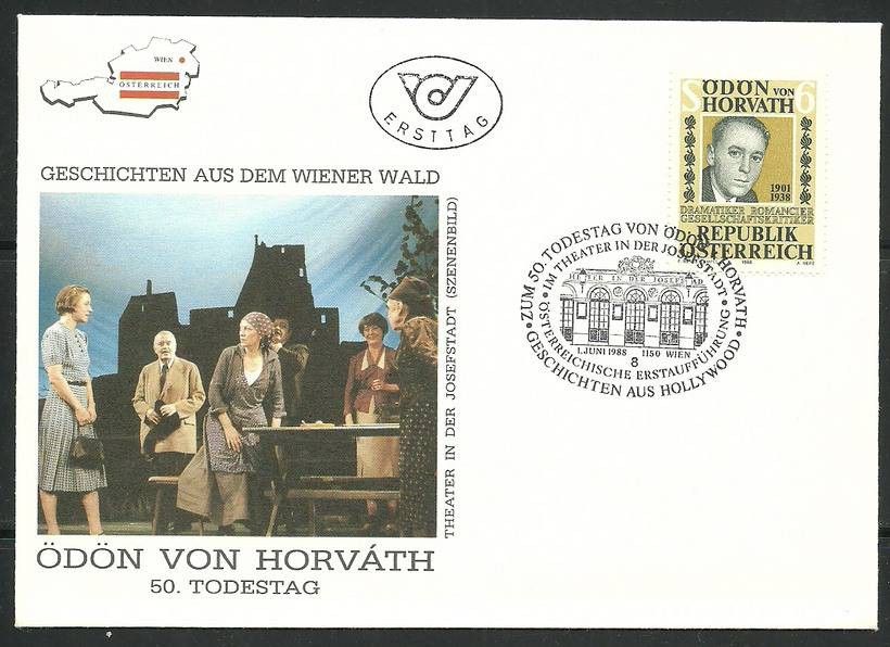 Znaczek Austria 1988 Mi 1926 FDC