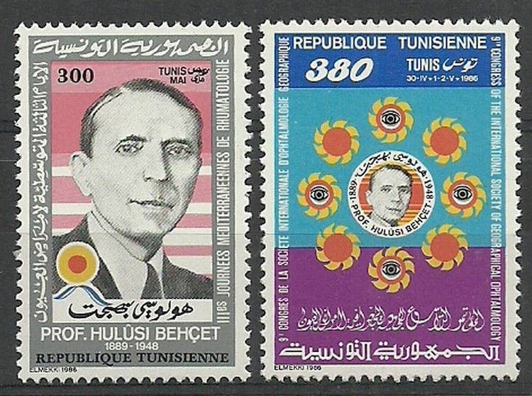 Znaczek Tunezja 1986 Mi 1115-1116 Czyste **