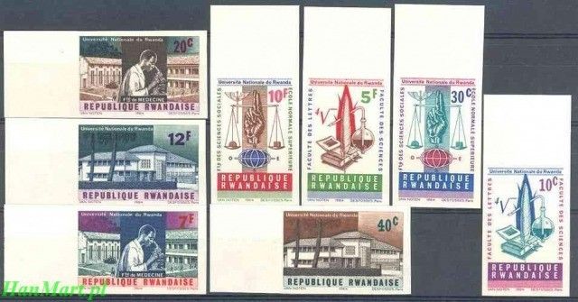 Znaczek Rwanda 1965 Czyste **