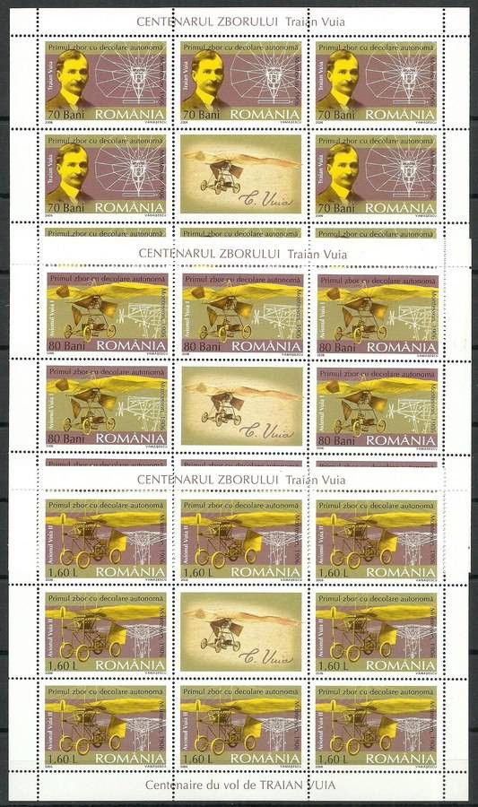Znaczek Rumunia 2006 Mi ark 6046-6048 Czyste **