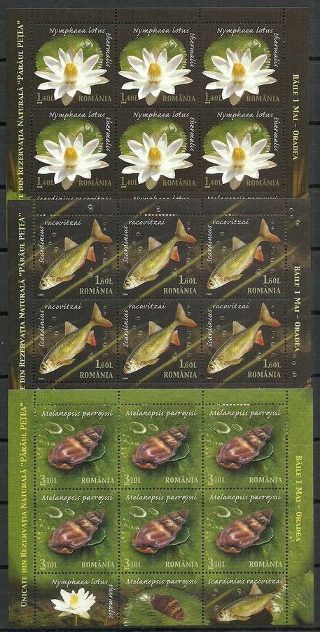 Znaczek Rumunia 2008 Mi ark 6334-6336 Czyste **