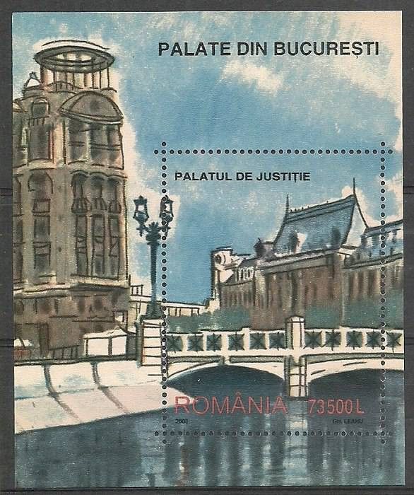 Znaczek Rumunia 2003 Mi bl 327 Czyste **