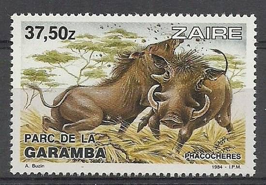 Znaczek Kongo Kinszasa / Zair 1984 Mi 843 Czyste **