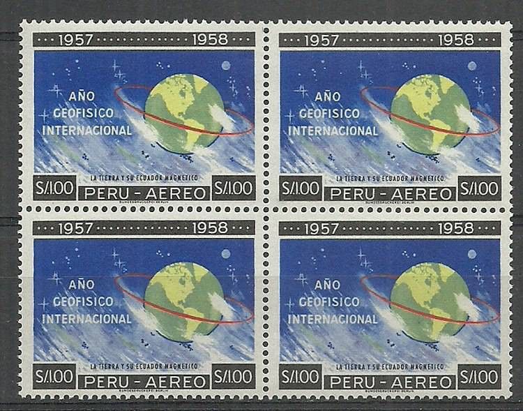 Znaczek Peru 1961 Mi 599 Czyste **