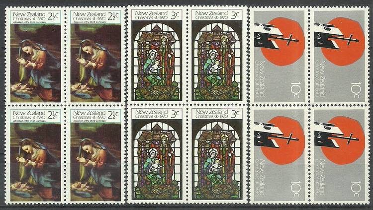 Znaczek Nowa Zelandia 1970 Mi 545-547 Czyste **