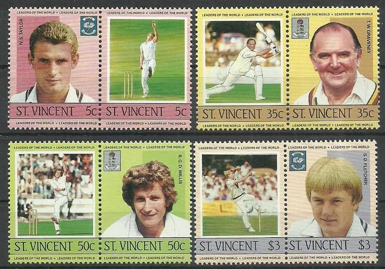 Znaczek St. Vincent 1985 Mi 778-785 Czyste **